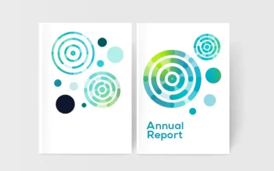 Annual report design agency for EU and corporate clients