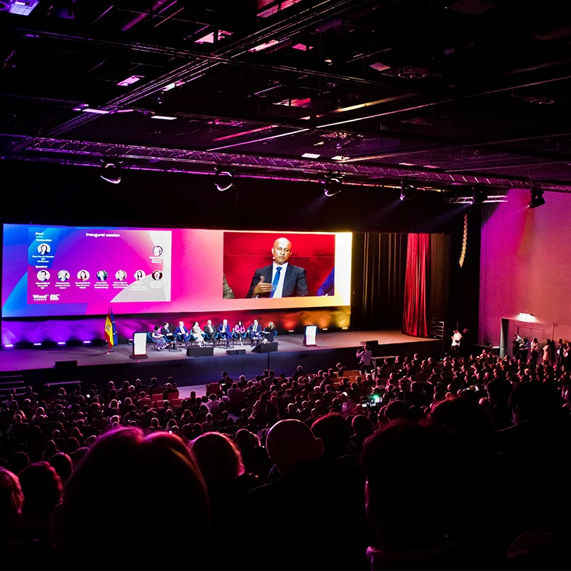 WindEurope Annual Event 2026 visual identity and event branding designed by JQ&ROS Visual Communications.
